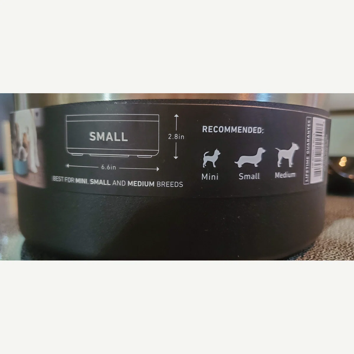 Nice bowl for small dogs