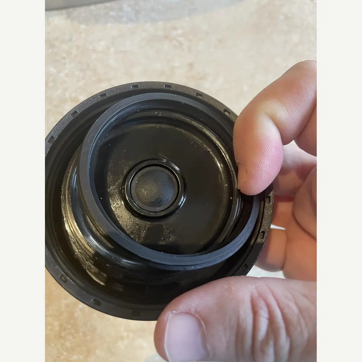 Be careful with the lid