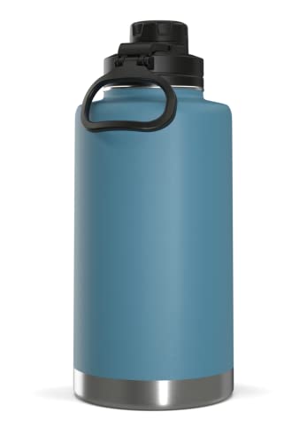 Hydrapeak 50oz Insulated Water Bottle Spring Lake - Stainless Steel Flask with Chug Lid