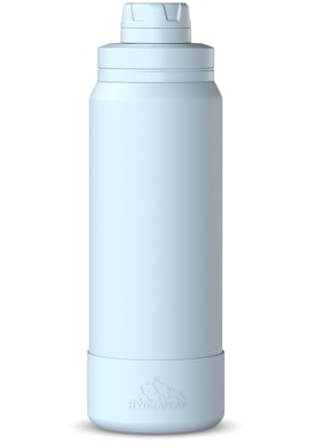 Hydrapeak 26oz Sport Water Bottle Powder Blue - Insulated Stainless Steel with Chug Lid