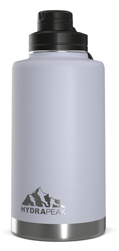 Hydrapeak 50oz Insulated Large Water Bottle - Leak Proof Stainless Steel Flask - Ice