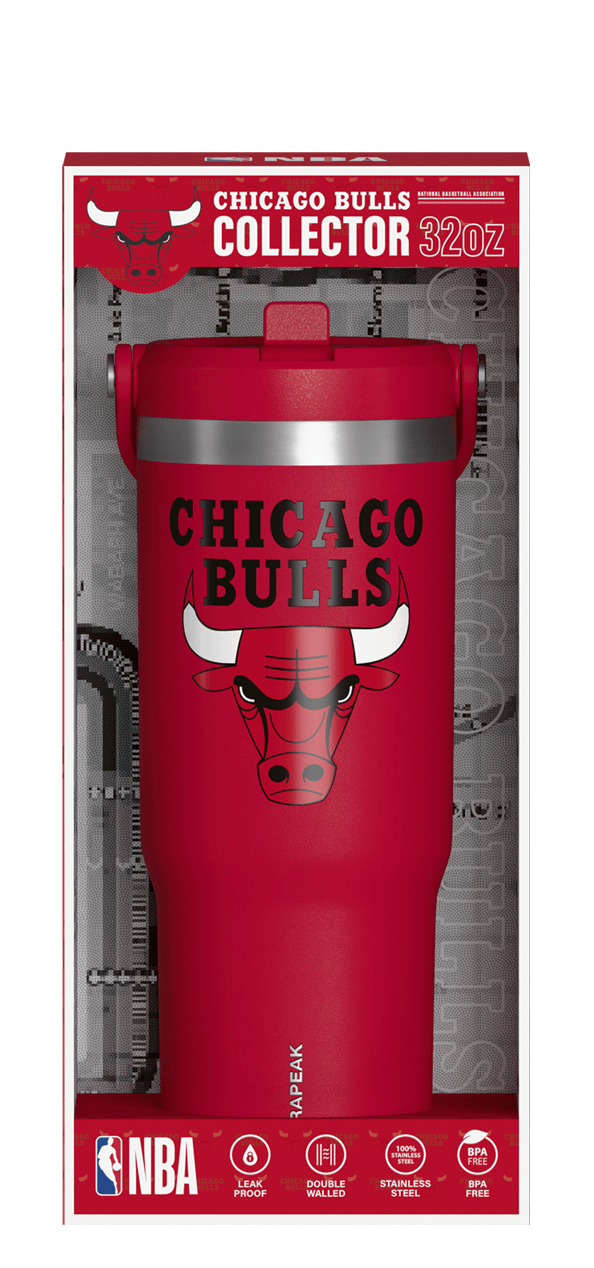 Hydrapeak NBA 32oz Nomad Tumbler with Straw Lid in Collectors Box - Officially Licensed Gift Edition