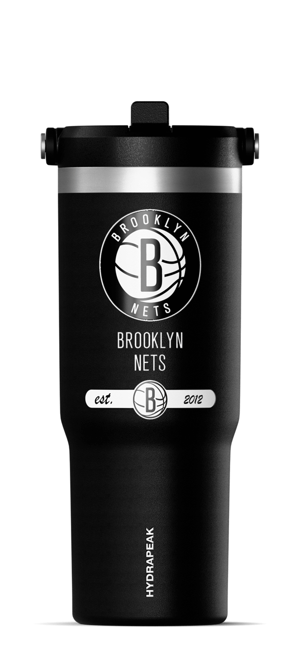 Hydrapeak NBA 32oz Nomad Tumbler with Handle and Sip Lid - Officially Licensed Team Design