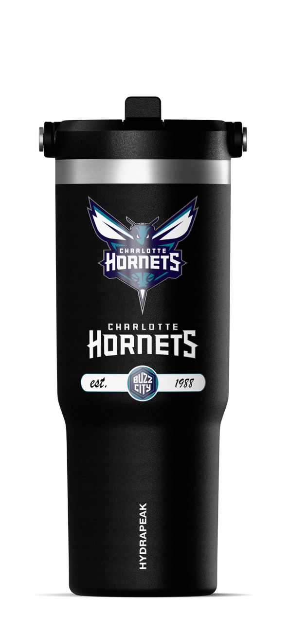 Hydrapeak NBA 32oz Nomad Tumbler with Handle and Sip Lid - Officially Licensed Team Design