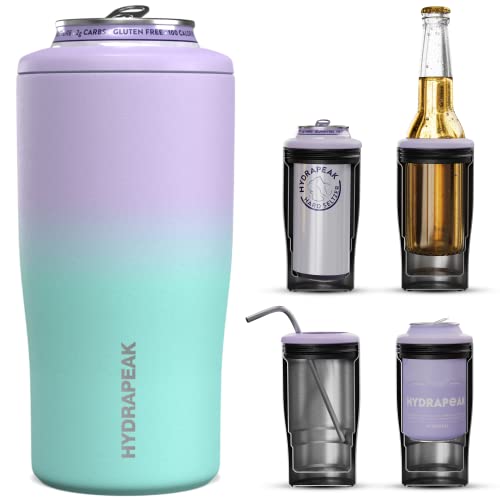 Hydrapeak 4-in-1 Insulated Can Cooler - Purple Cosmo