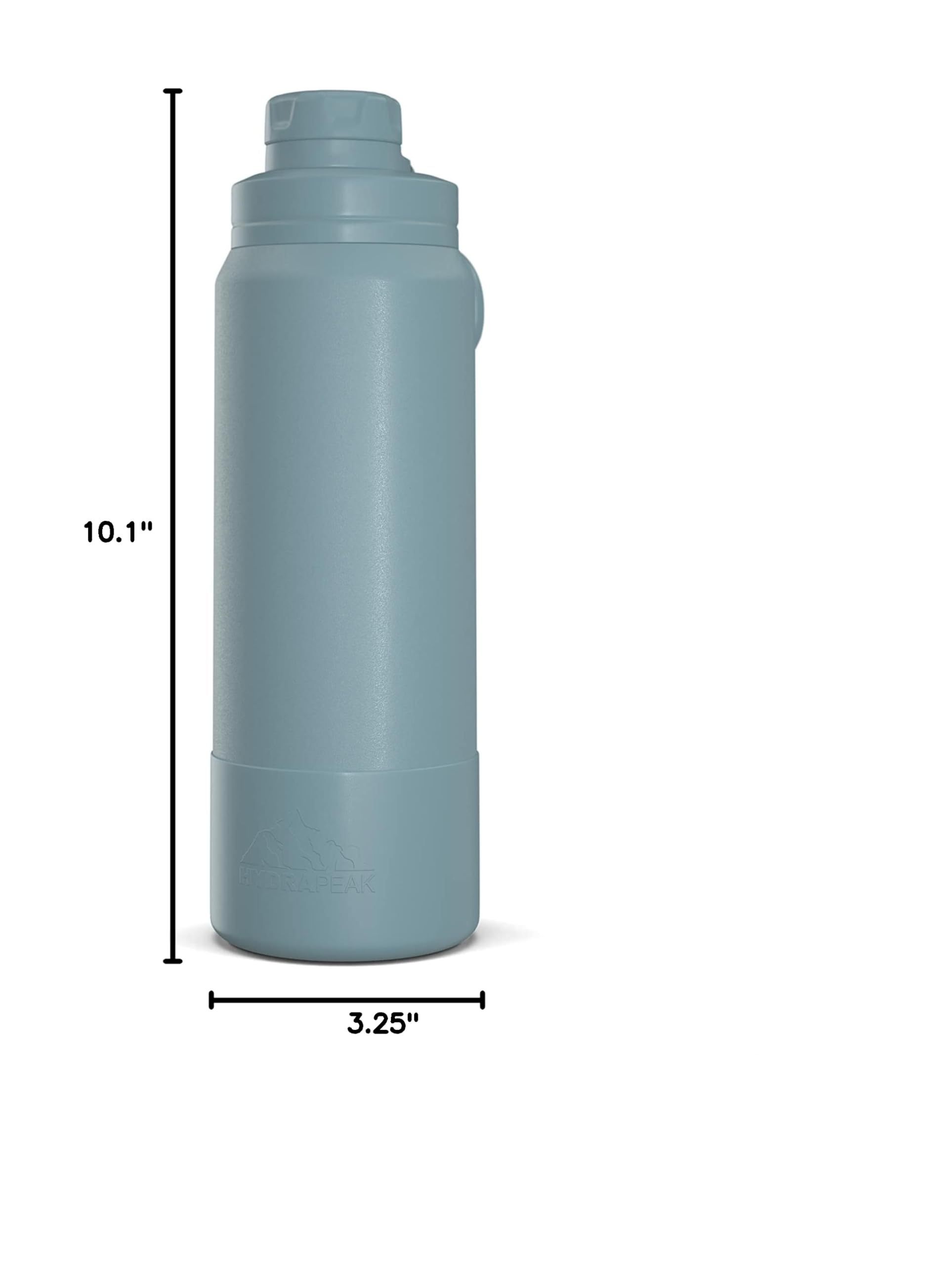Hydrapeak 26oz Sport Insulated Water Bottle - Chug Lid, Modern Blue