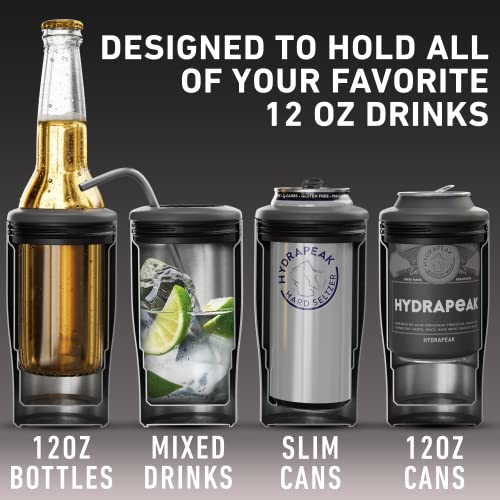 Hydrapeak 4-in-1 Insulated Can Cooler - Graphite