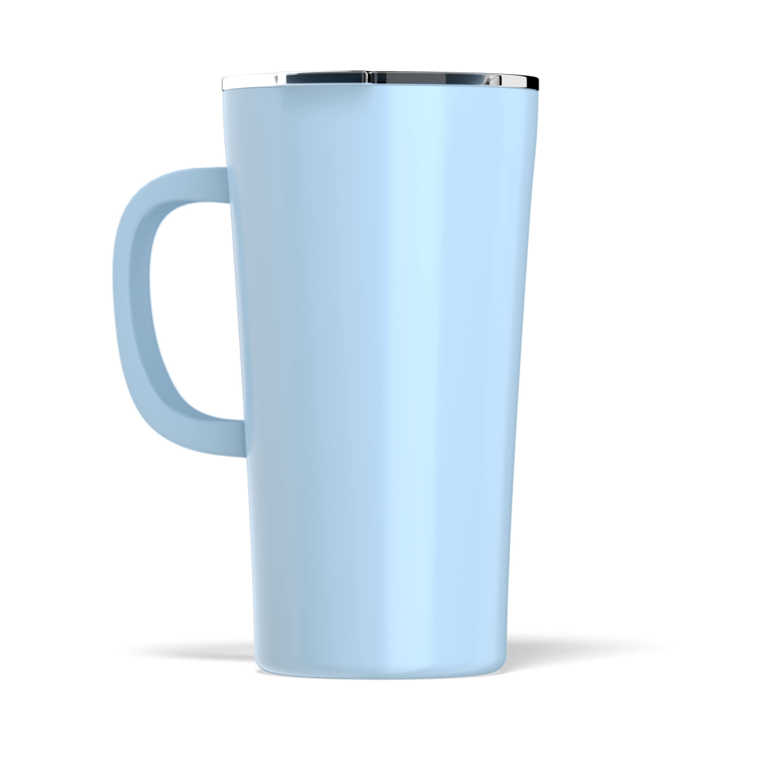 Hydrapeak JAVA 18oz Insulated Coffee Mug with Handle – Leak-Proof Travel Tumbler, Cloud