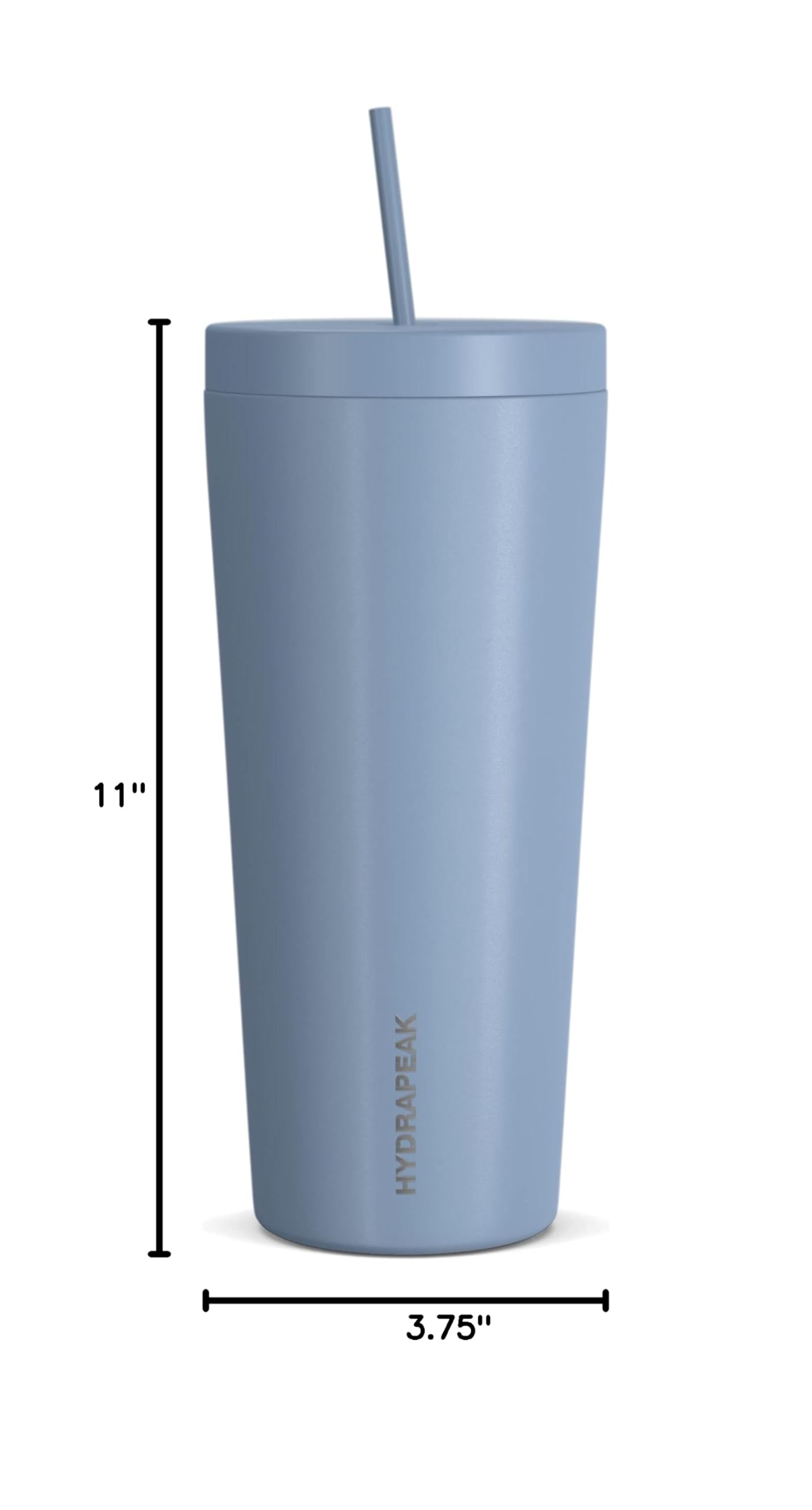 Hydrapeak 25oz Insulated Travel Mug with Straw Lid - Modern Blue