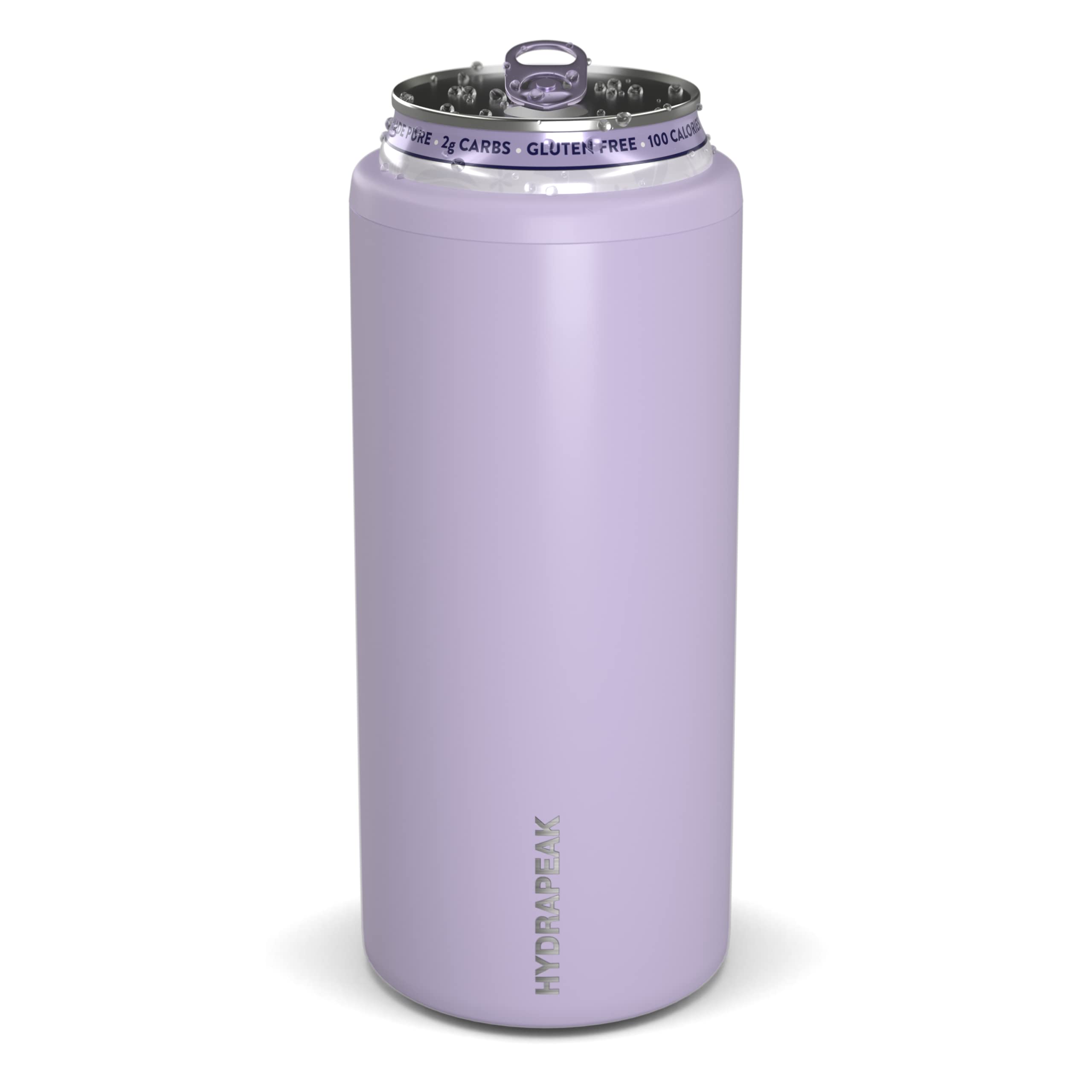 Hydrapeak Slim Can Cooler - Double Wall Insulated, Fits All 12 oz Slim Cans
