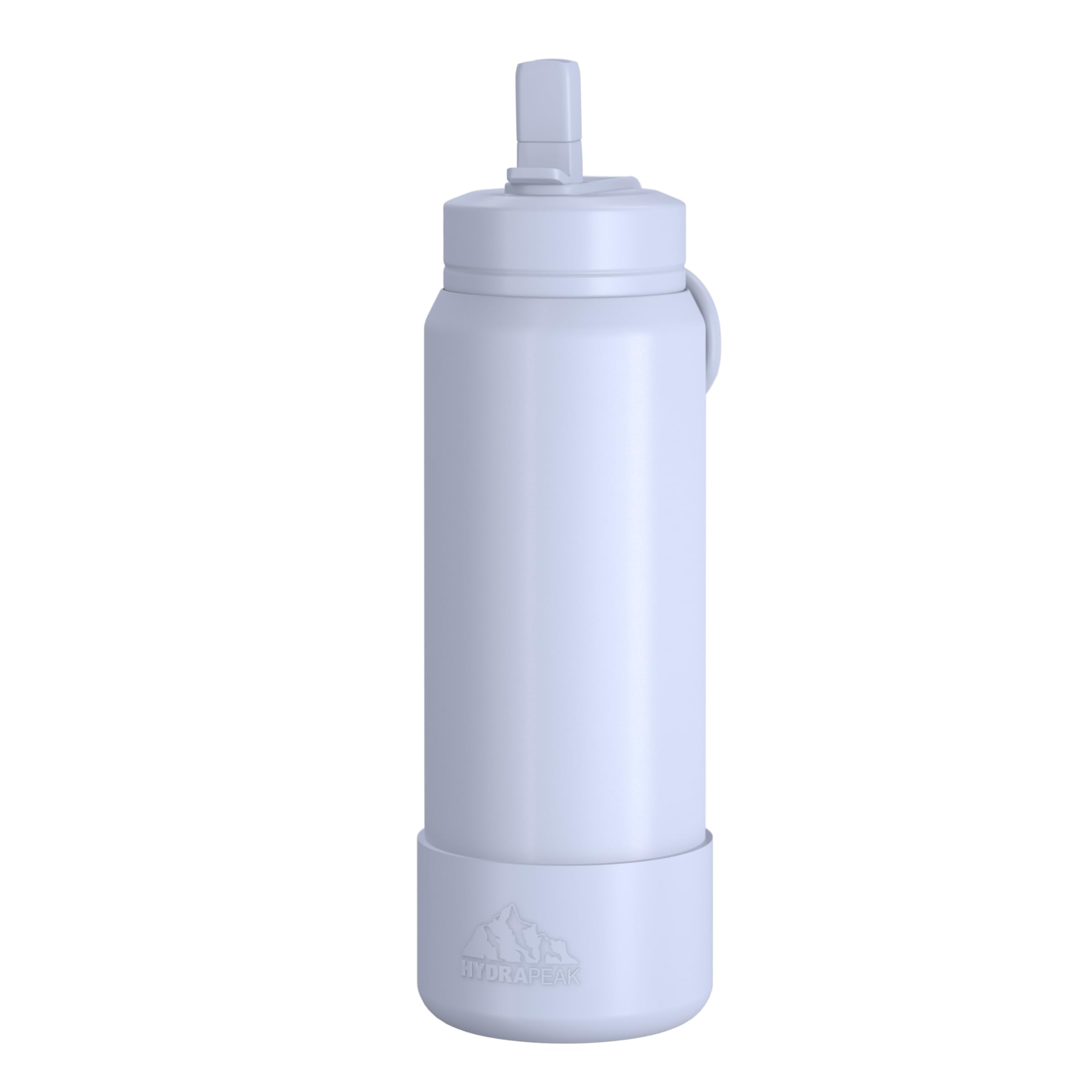Hydrapeak 26 oz Sport Insulated Water Bottle with Straw & Chug Lid, Leak Proof, Ice