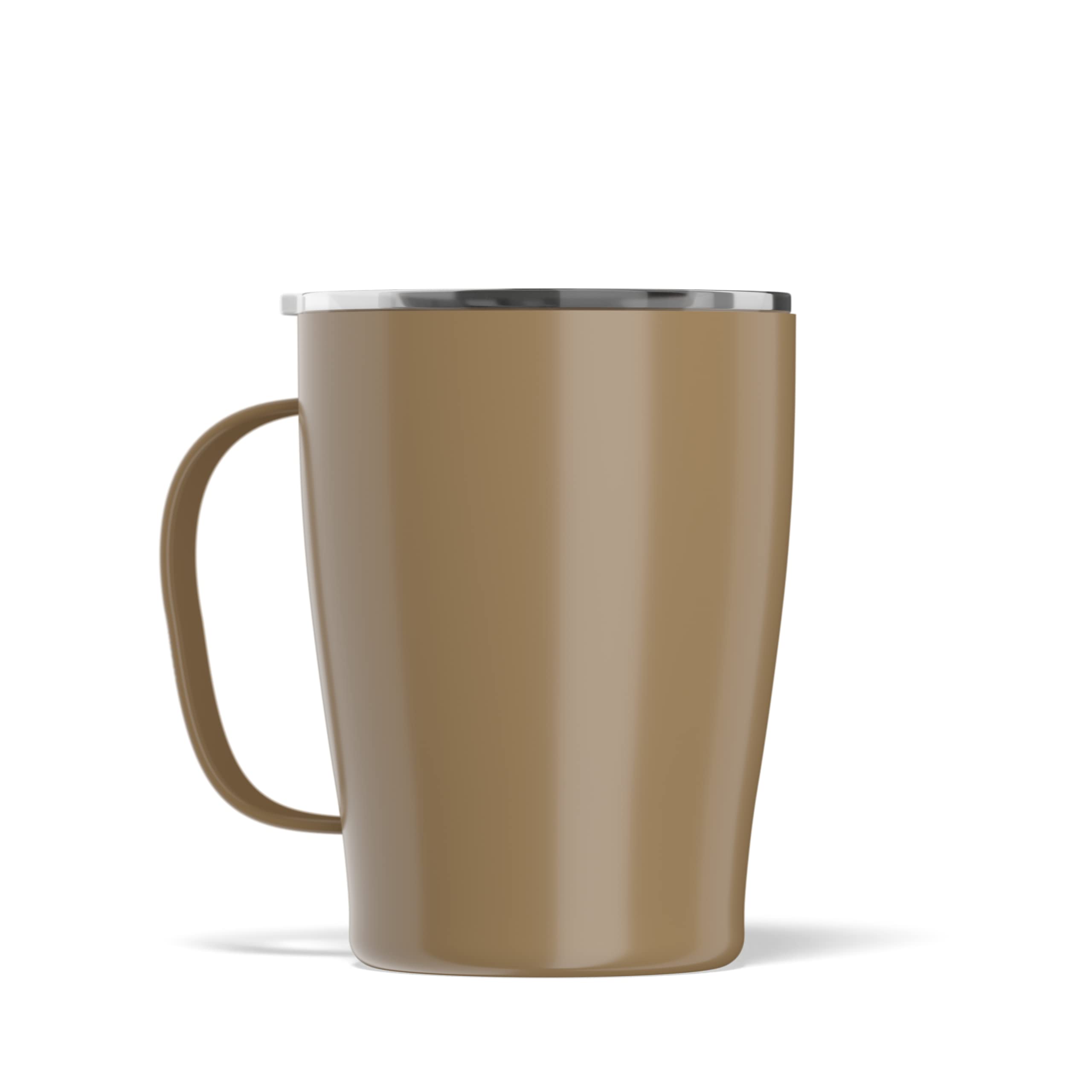 Hydrapeak SAVOR 18oz Insulated Travel Mug - Champagne Gold, Vacuum-Insulated Stainless Steel with Lid