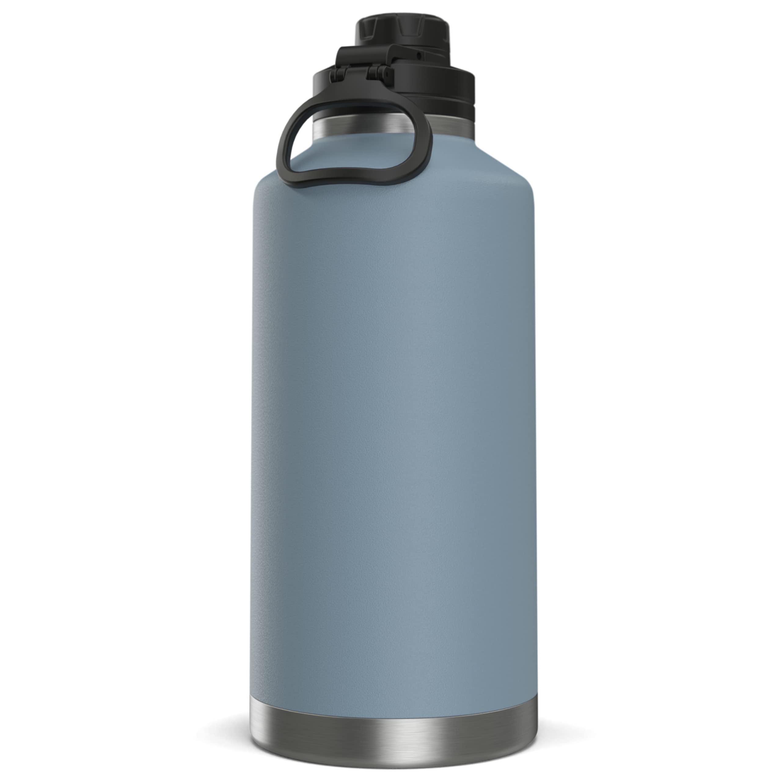 Hydrapeak 72 oz Insulated Water Jug - Storm Gray, Half Gallon Bottle