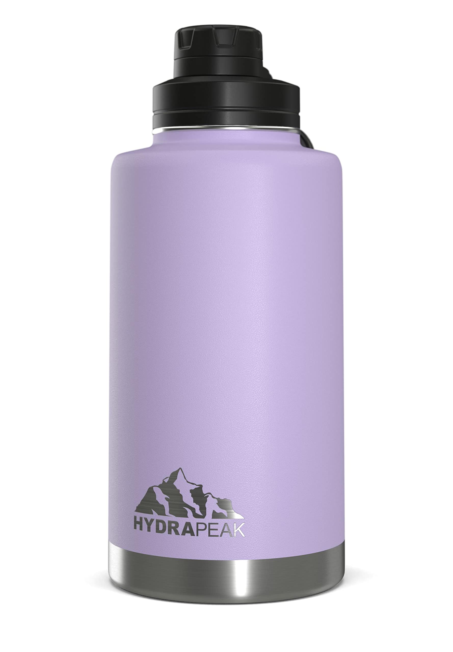 Hydrapeak 50oz Insulated Large Water Bottle - Leak Proof Stainless Steel Flask - Lavender