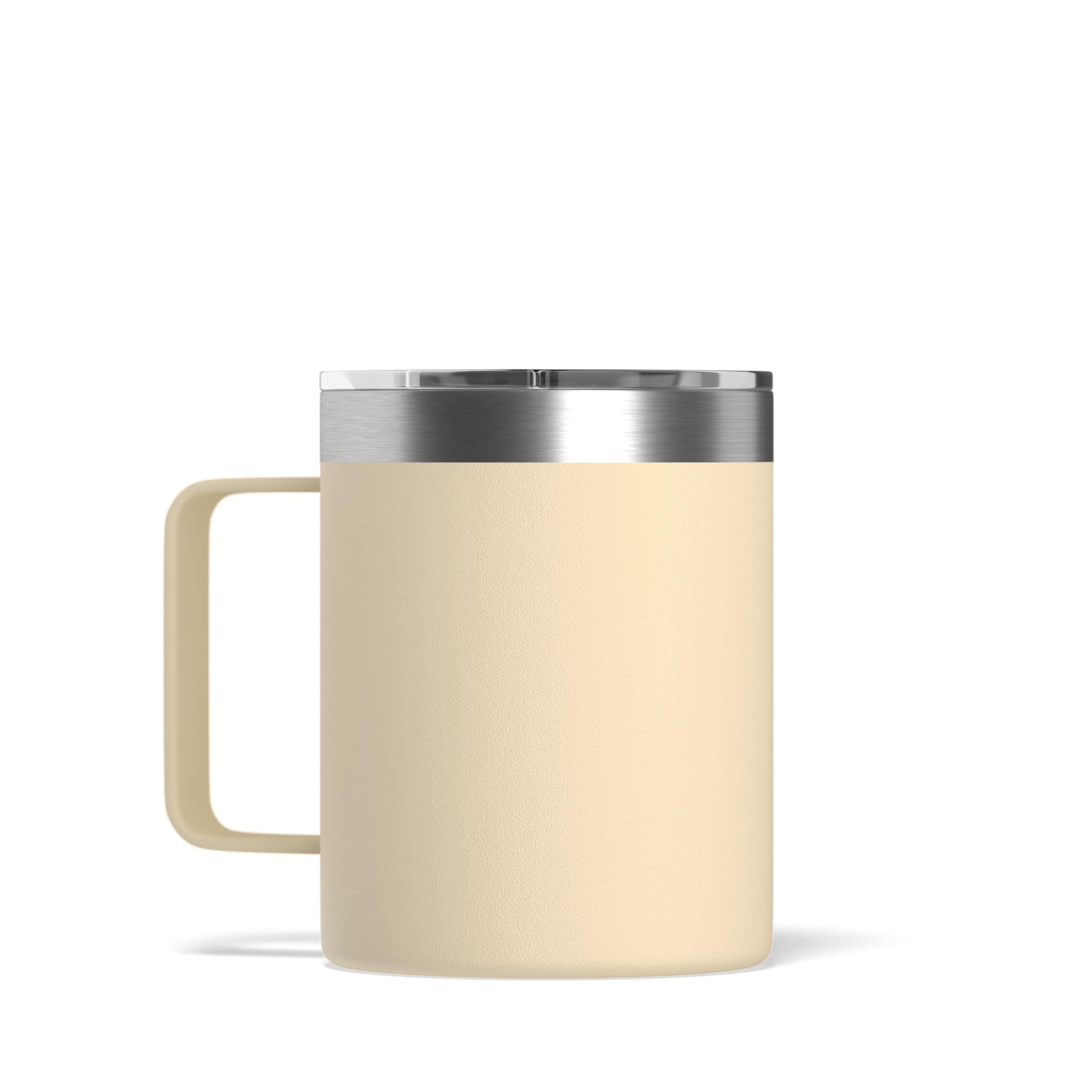 Hydrapeak 14oz Insulated Coffee Mug with Handle - Double Wall Travel Mug, 3 Hours Hot / 9 Hours Cold, Spill-Proof