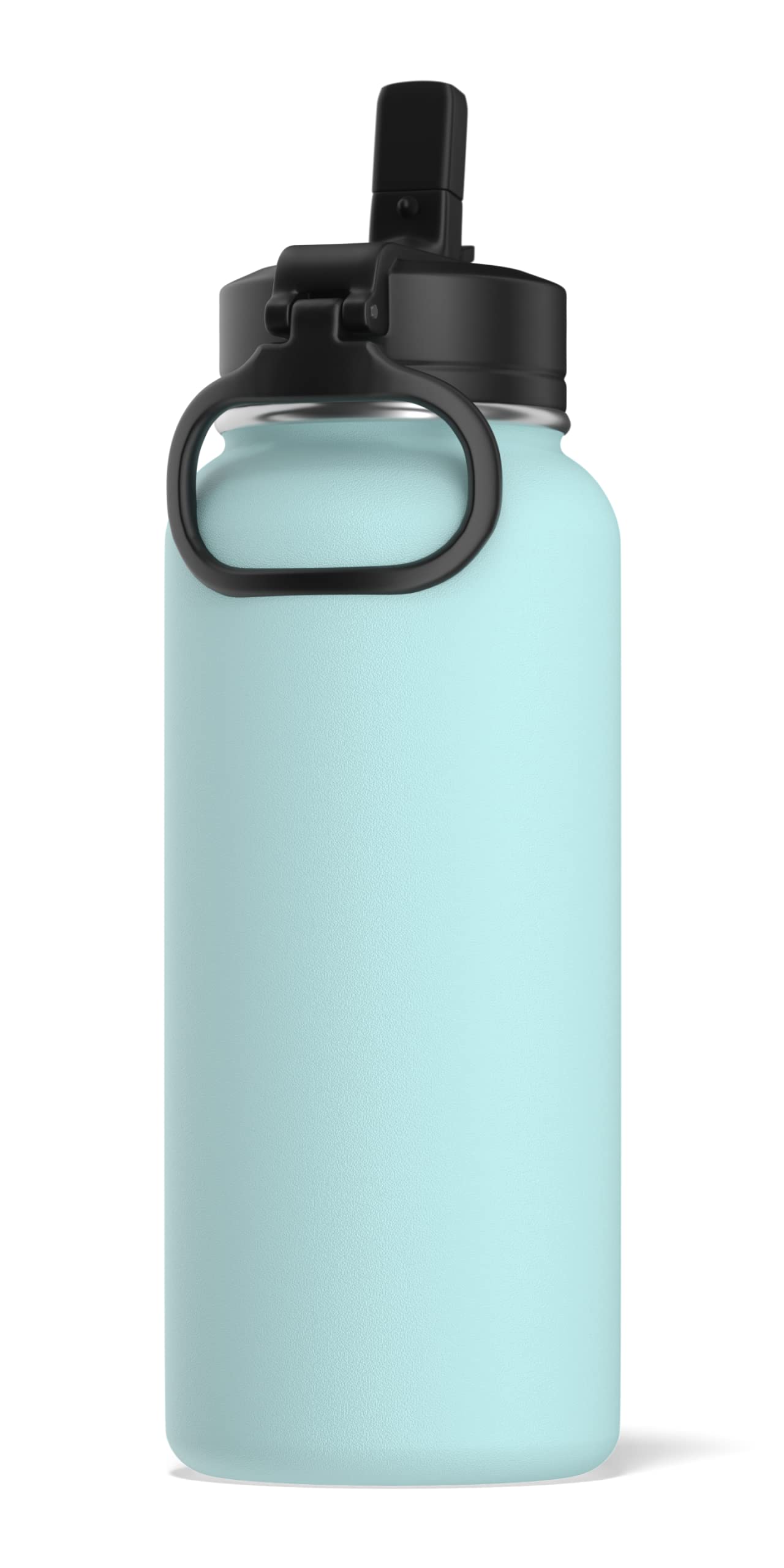 Hydrapeak 32oz Insulated Water Bottle with Straw Lid - Leak-Proof Stainless Steel, Double-Wall Vacuum, Alpine