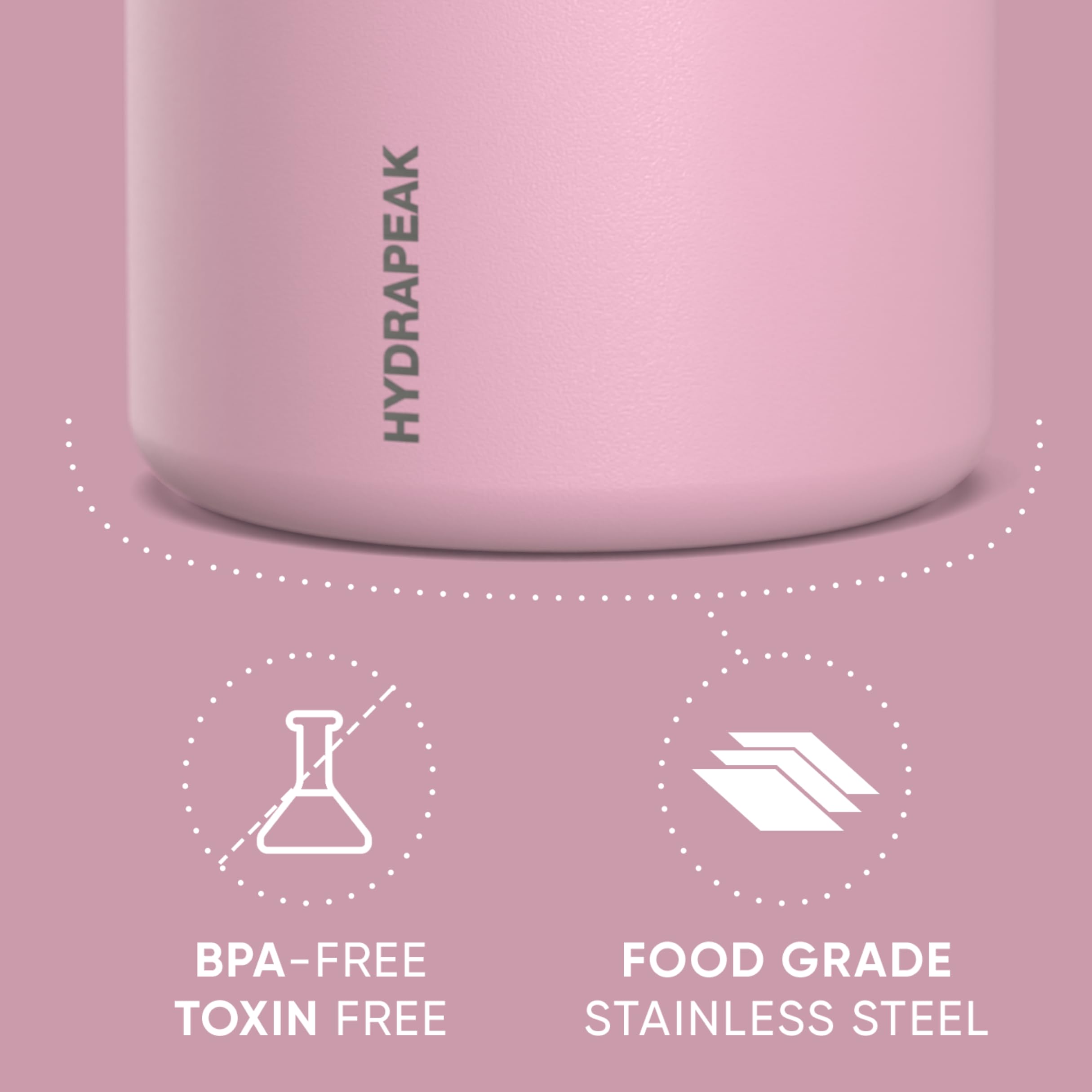 Hydrapeak 25oz Vacuum Insulated Food Jar Gingerbread - Stainless Steel Leak-Proof Soup Thermos