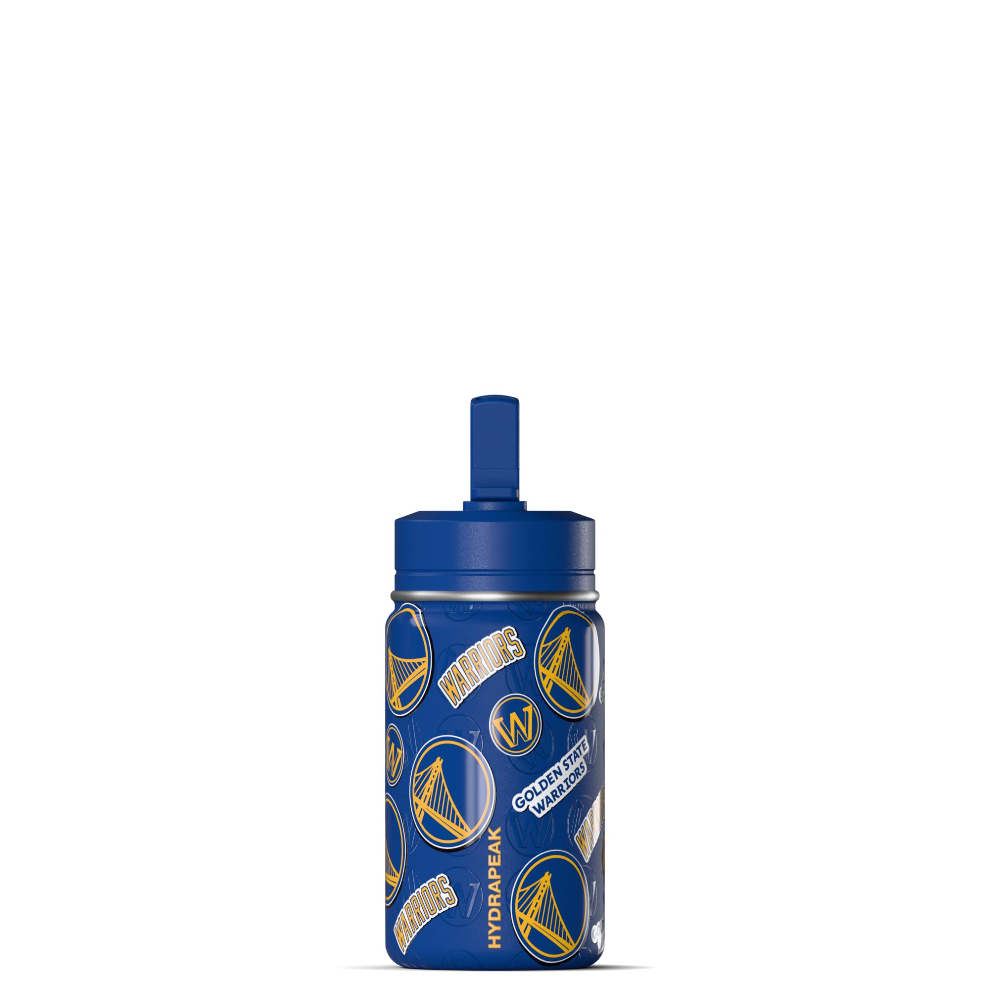 Hydrapeak Dallas Mavericks 14oz Kids Stainless Steel Water Bottle with Straw Lid – Official NBA Licensed