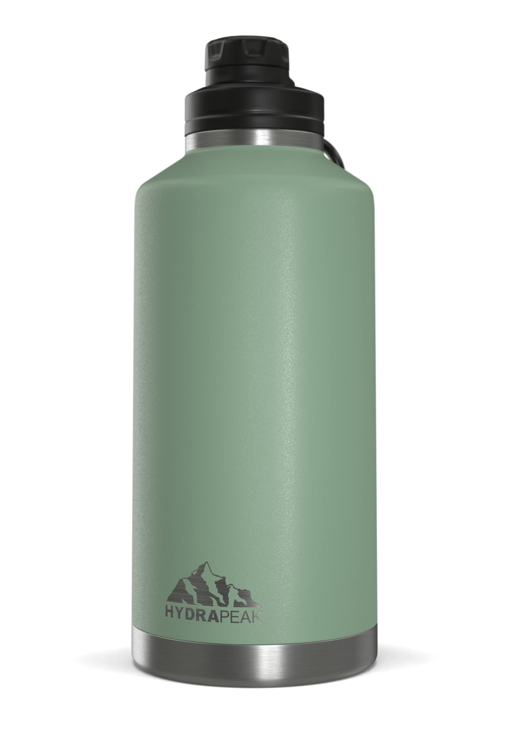 Hydrapeak 72 oz Insulated Water Jug - Sage Green, Half Gallon Bottle