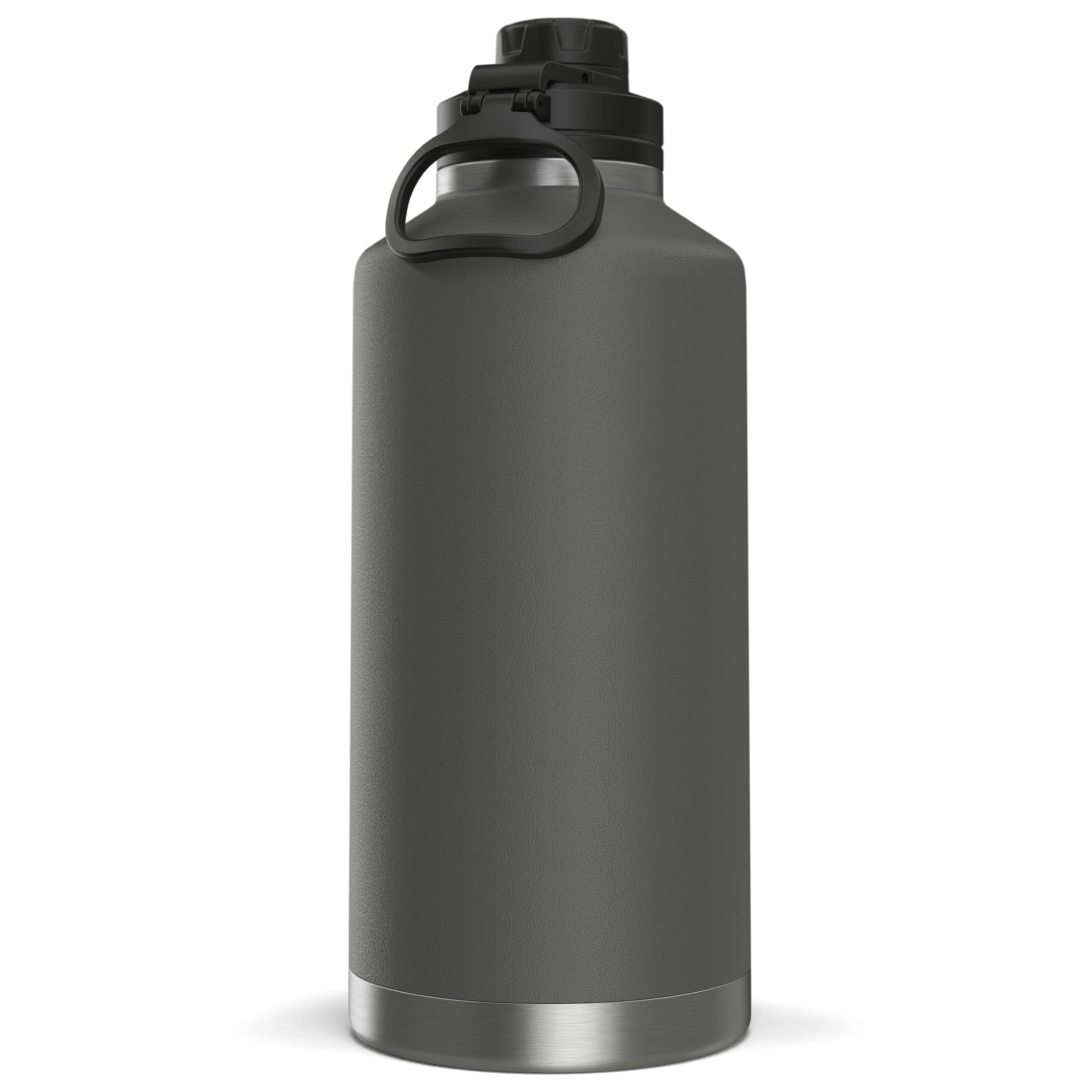 Hydrapeak 72 oz Insulated Water Jug - Graphite, Leak-Proof, Half Gallon