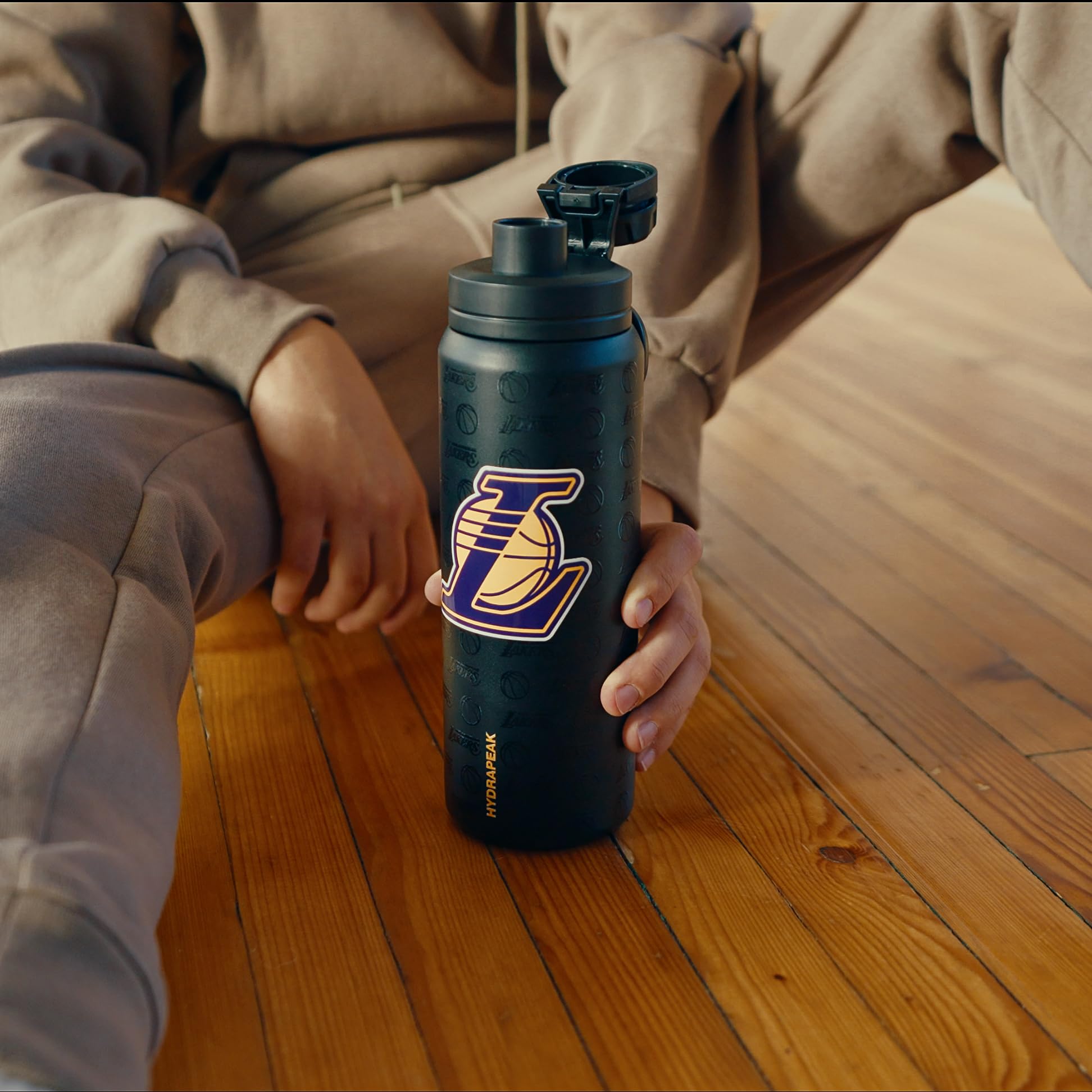 Hydrapeak NBA Philadelphia 76ers Active 26oz Insulated Water Bottle with Chug Lid
