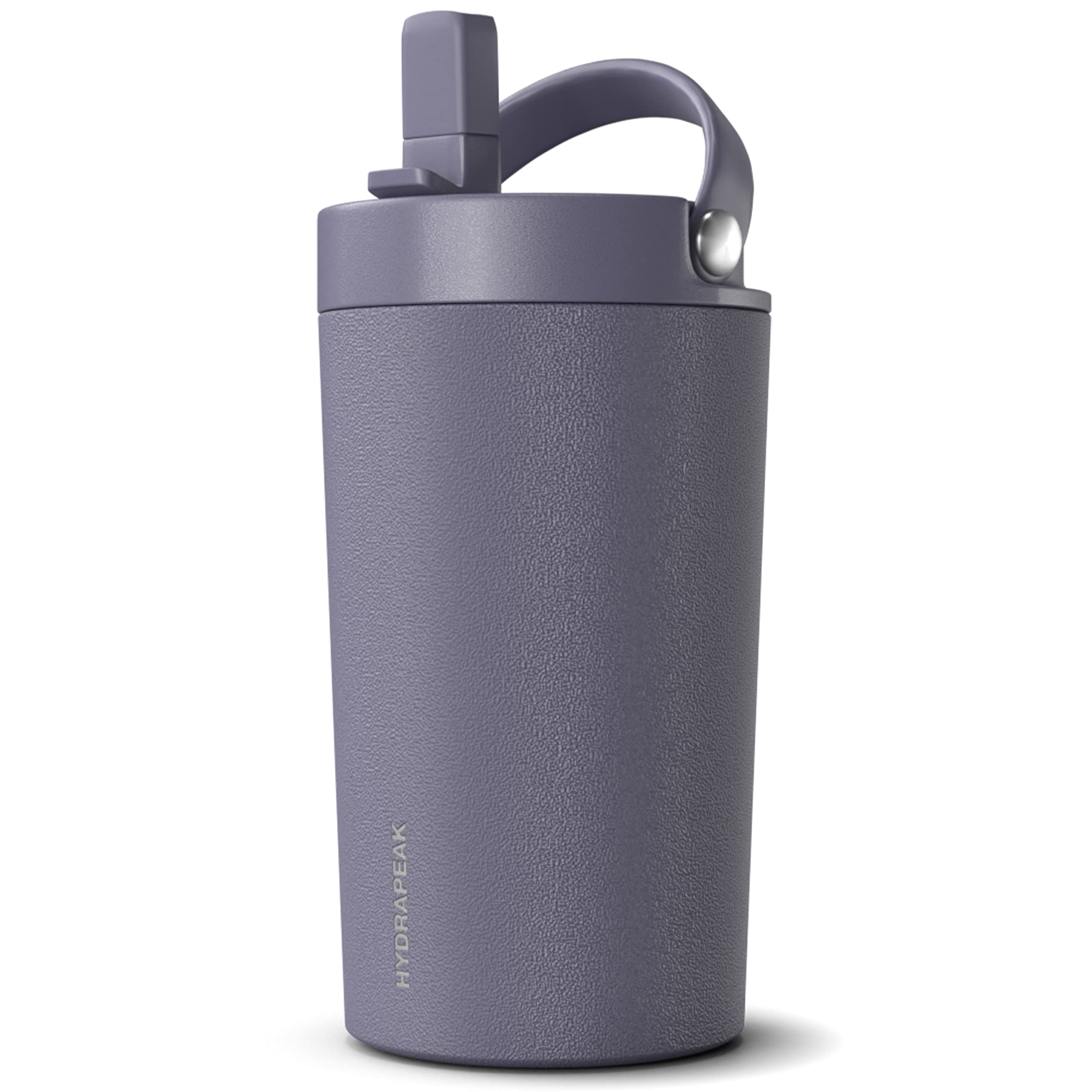 Hydrapeak Junior 14oz Insulated Kids Water Bottle with Straw Lid - Plum