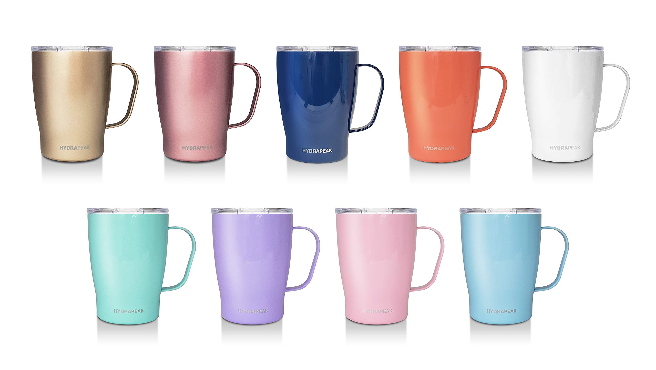 Hydrapeak SAVOR 18oz Double Vacuum Insulated Coffee Mug, Lavender, Stainless Steel Travel Mug with Lid