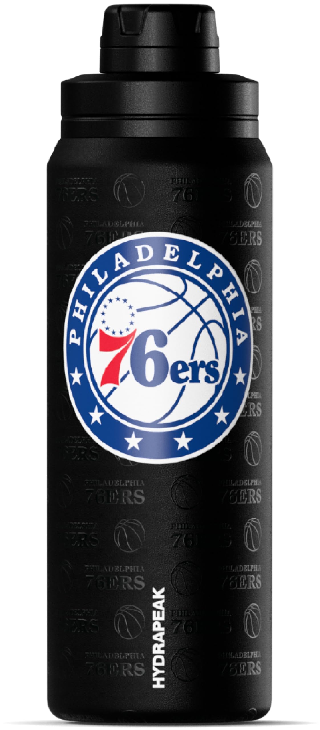 Hydrapeak NBA Philadelphia 76ers Active 26oz Insulated Water Bottle with Chug Lid