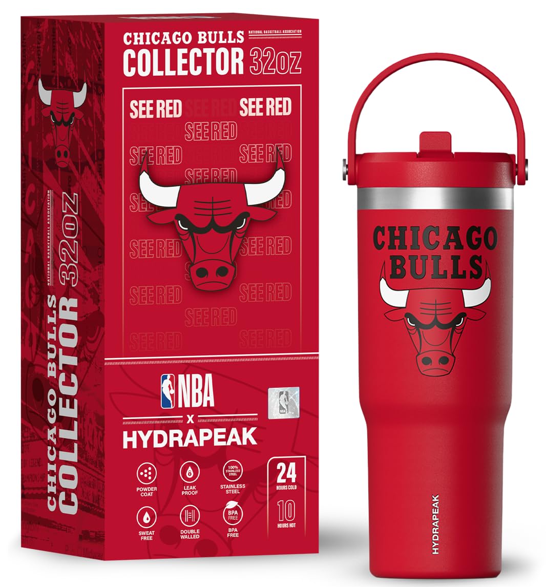 Hydrapeak NBA Officially Licensed Boston Celtics Nomad 32oz Insulated Tumbler with Straw Lid - Green
