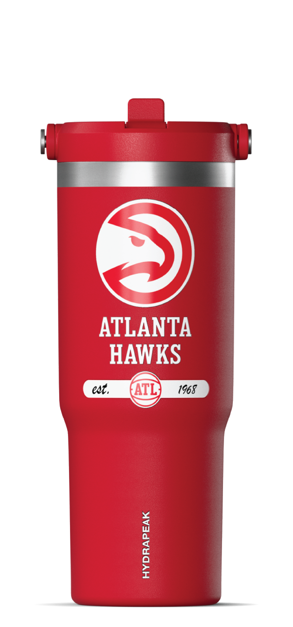 Hydrapeak NBA 32oz Nomad Tumbler with Handle and Sip Lid - Officially Licensed Team Design