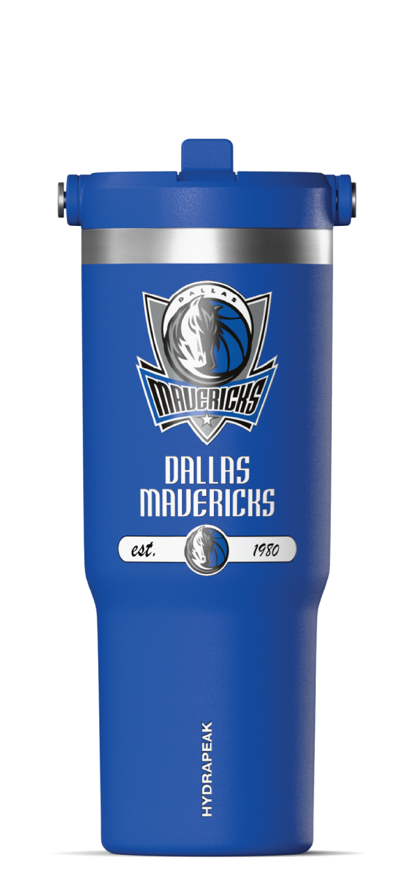 Hydrapeak NBA 32oz Nomad Tumbler with Handle and Sip Lid - Officially Licensed Team Design
