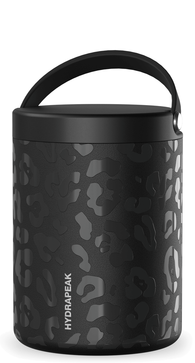 Hydrapeak 32oz Insulated Food Jar - Wide Mouth Leak-Proof Thermos for Hot or Cold Food
