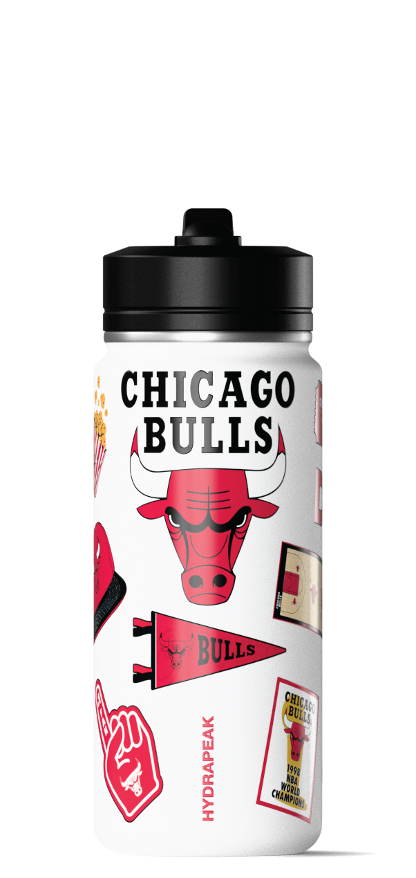 Hydrapeak NBA 20oz Active Insulated Water Bottle with Straw Lid & Handle