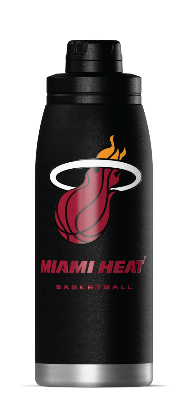 Hydrapeak NBA 32oz Flow Water Bottle with Straw Lid & Carry Handle
