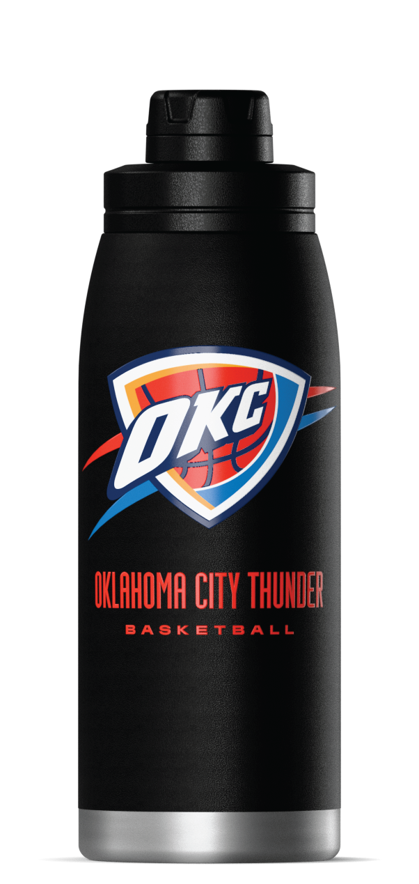 Hydrapeak NBA 32oz Flow Water Bottle with Straw Lid & Carry Handle